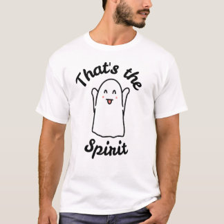 Camiseta Esse é o Espírito - Feliz Design Fantasma