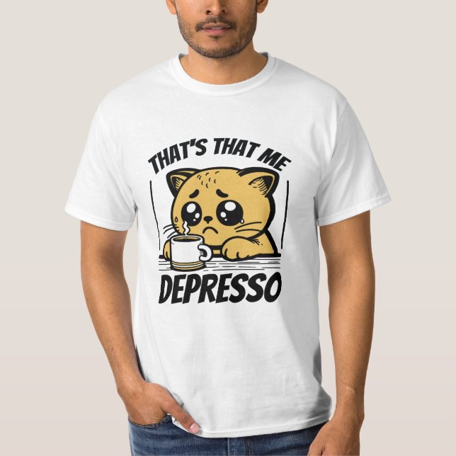 CAMISETA ESSE É O MEU DEPRESSO (Frente)