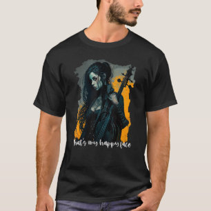 Camiseta Esse é o meu estilo de Gótico de quarta-feira feli