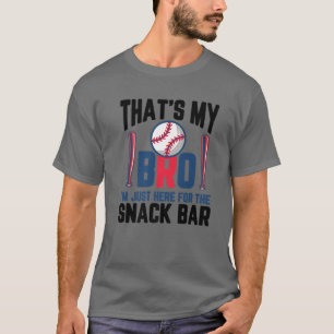 Camiseta Esse é o meu irmão que estou aqui para o Snack B
