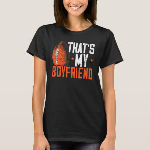 Camiseta Esse é o meu Namorada jogador de futebol Namorado