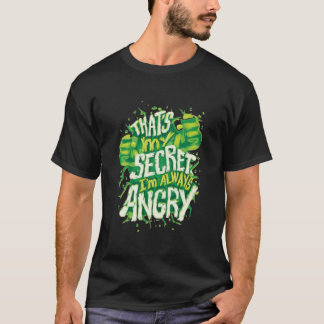Camiseta Esse é o meu segredo, I&x27;m sempre irritado clás