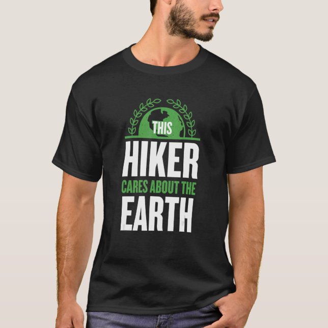 Camiseta Esse Hiker Se Preocupa Com O Tr De Sinos (Frente)