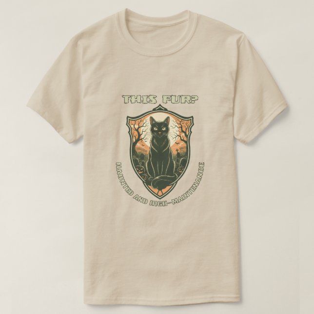 Camiseta ESSE PÊLO? assombrado e de alta manutenção (Frente do Design)