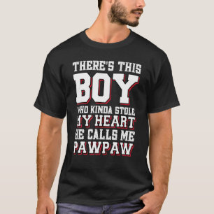 Camiseta Esse Rapaz Que Meio Que Roubou Meu Coração Ela Me 