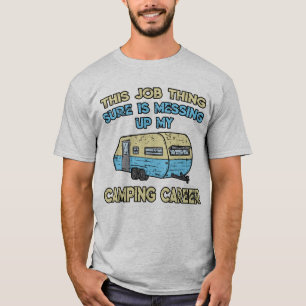 Camiseta Esse Trabalho É Um Problema De Enganar Minha Carr