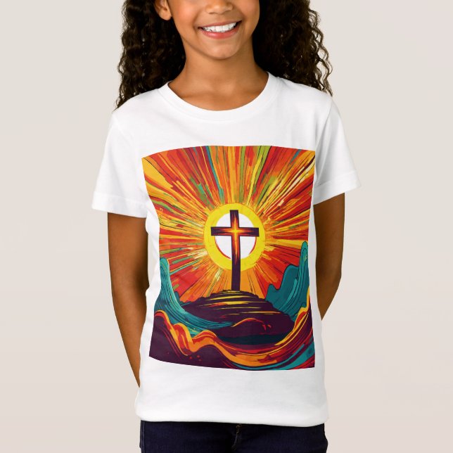 Camiseta "Essência divina" "Graça Celestial" (Frente)
