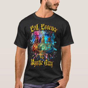 Camiseta Essência mau: Fragrâncias Místicas por Ozzy Místic