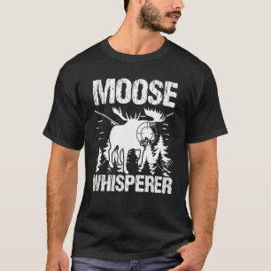Camiseta Essenciais para Caça de Alce Murmurador de Alce Ca