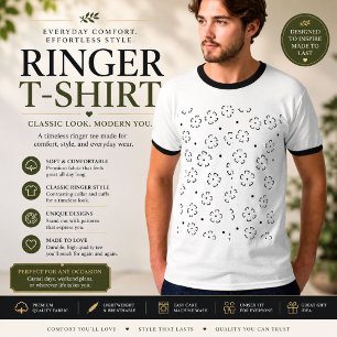 Camiseta Essenciais Personalizados de Volta às Aulas