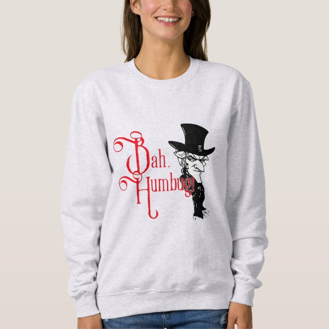 Camiseta essencial Bah Humbug Scrooge (Frente)