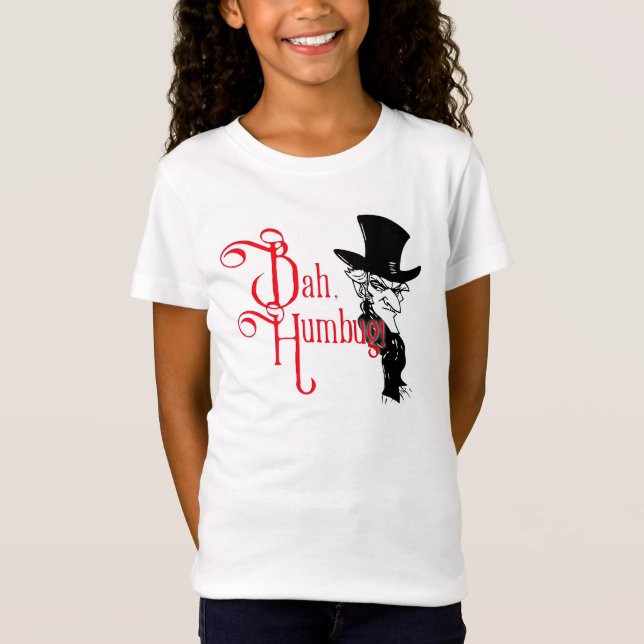 Camiseta essencial Bah Humbug Scrooge (Frente)