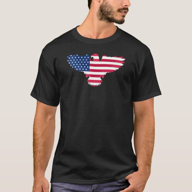Camiseta Essencial da América Balde Eagle (Frente)