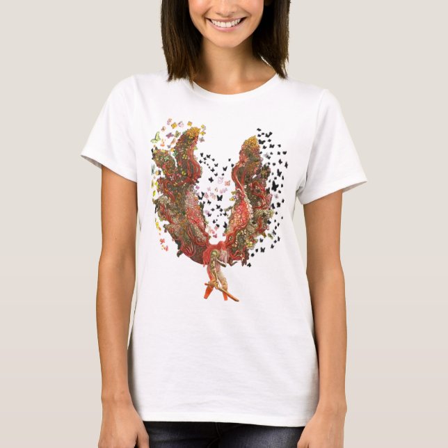 Camiseta essencial da Deusa da Podridão (sem fundo (Frente)