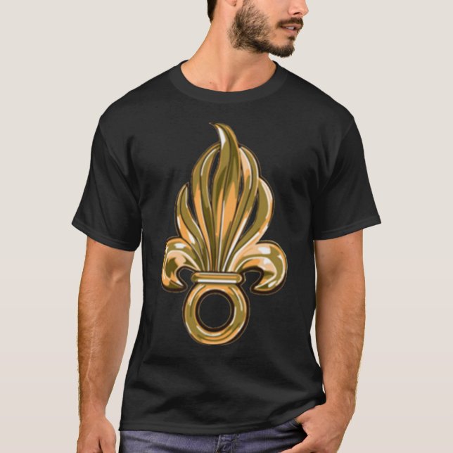 Camiseta Essencial de Legião Estrangeira Francesa (Frente)