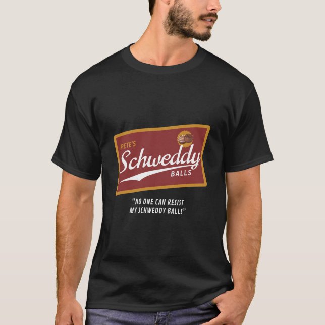 Camiseta Essencial é o Schweddy Balls de Pete (Frente)