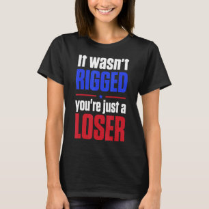 Camiseta Essencial, não foi riscado, você é apenas um perde