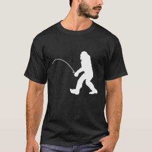 Camiseta Essencial para a pesca de pés-grandes