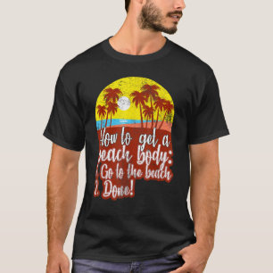 Camiseta Essências de Férias de Corpo de Praia