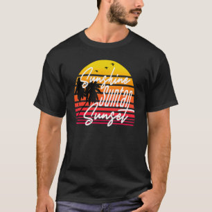 Camiseta Essense De Verão Sunshine Suntan Sunset