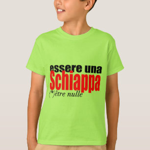 Camiseta Esseruna Schiappa être nulle en français Boy Tee