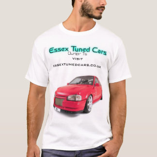Camiseta Essex ajustou a edição dos carros P