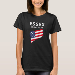 Camiseta Essex Connecticut EUA Estado América Viagem Conect