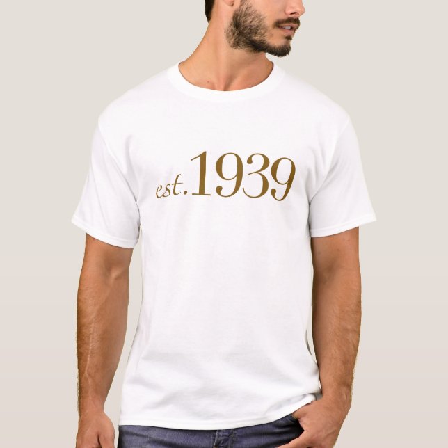 Camiseta Est 1939 (Frente)