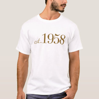 Camiseta Est 1958