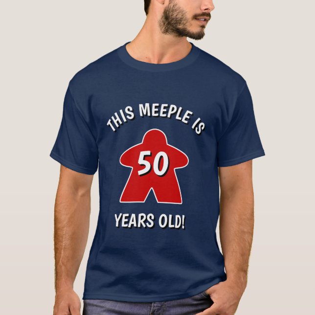 Camiseta "Esta Aluna tem 50 anos!" Aniversário engraçado (Frente)