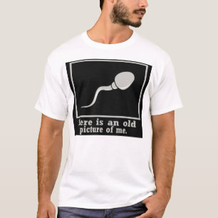 Camiseta Está aqui uma imagem velha de mim -- T-shirt