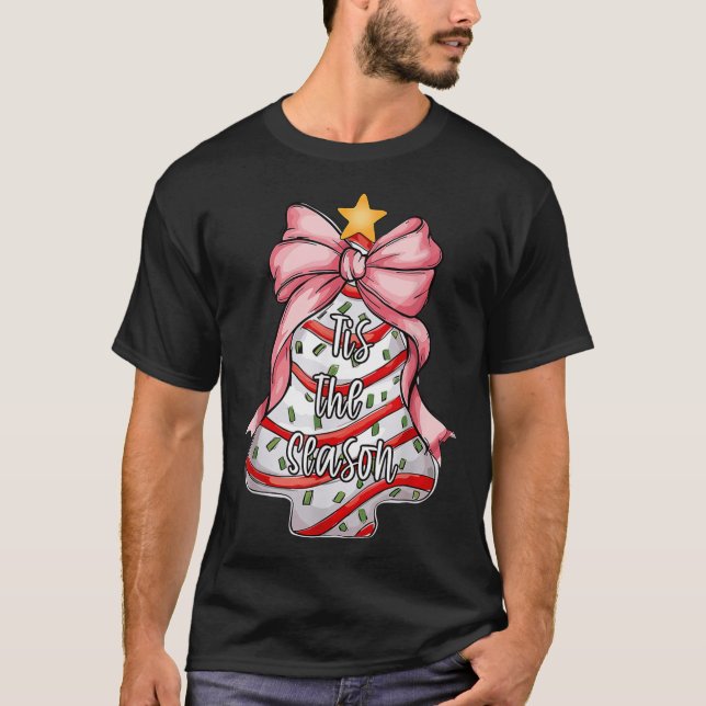 Camiseta Esta Árvore De Natal Faz Debbie Rosa Co (Frente)