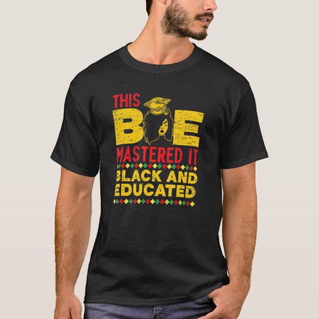 Camiseta Esta Bae A Torceu Preta E Educou A Graduação (Frente)