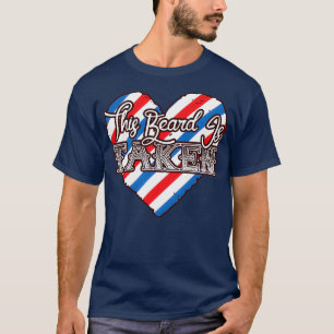 Camiseta Esta Barba é Tirada Engraçada Presente de Namorado