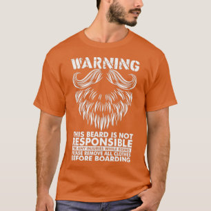 Camiseta Esta barba não é responsável