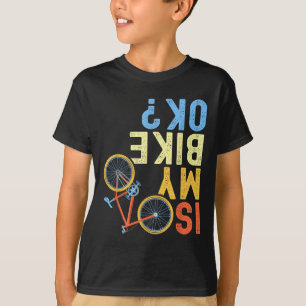 Camiseta Está Bem a Minha Bicicleta, Humor Divertido de Cic