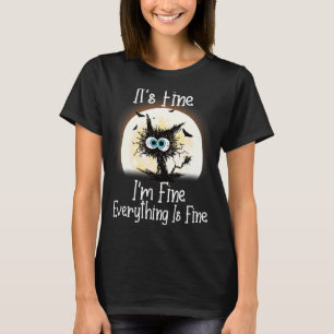 Camiseta Está bem, estou bem. Está tudo bem Halloween C