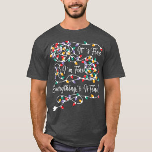 Camiseta Está bem, estou bem, está tudo bem, Li de Natal