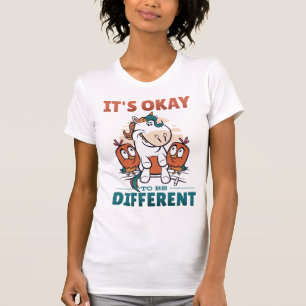 Camiseta Está bem ser diferente de convite