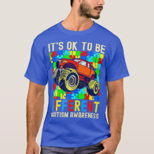 Camiseta Está bem ser diferente Monstro de Consciência do A