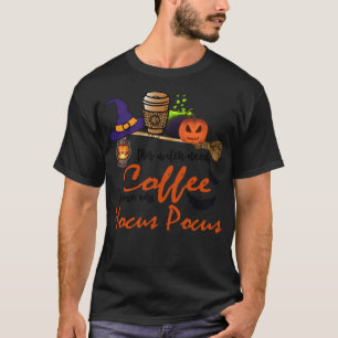 Camiseta Esta Bruxa Precisa De Café Antes De Qualquer Gif