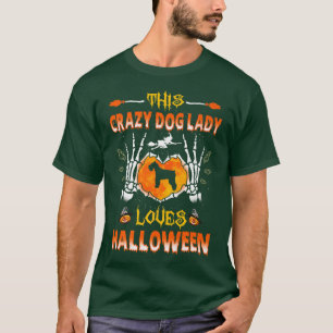 Camiseta Esta Cachorra Louca Lady Standard Schnauzer ama Ha