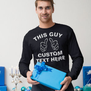 Camiseta Esta Cara adiciona o seu próprio texto aqui