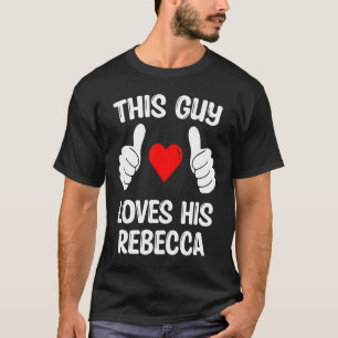 Camiseta Esta Cara Ama A Esposa Rebecca Namorada Valenti