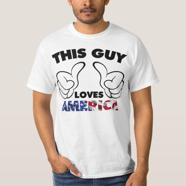 Camiseta Esta cara ama América (Frente)