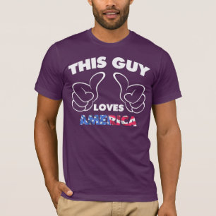 Camiseta Esta cara ama América