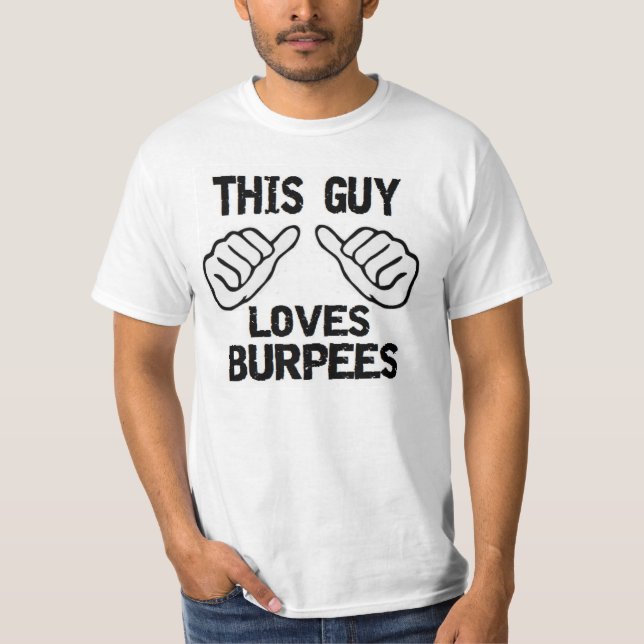 Camiseta esta cara ama burpees (Frente)