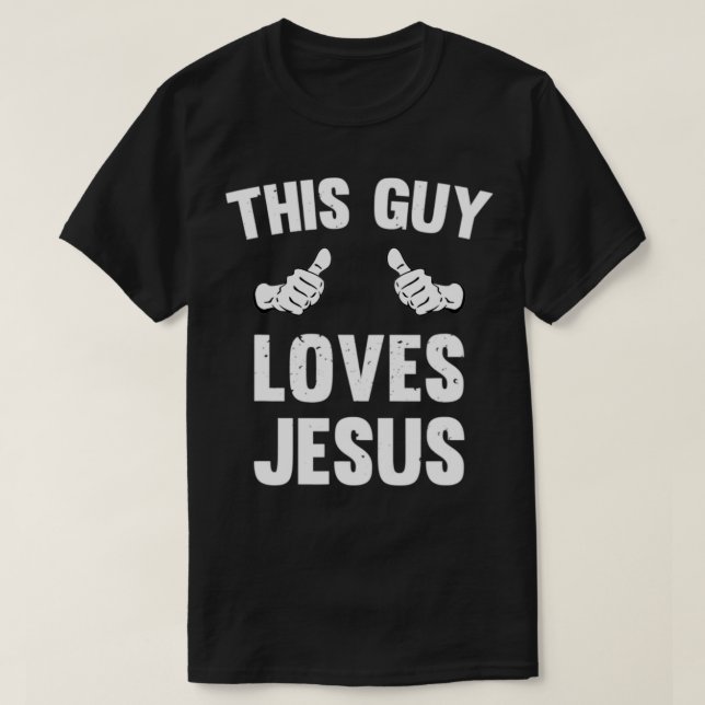 Camiseta Esta Cara ama Jesus Cristo Estranho. (Frente do Design)