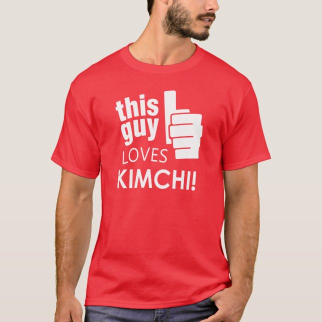 Camiseta Esta cara ama Kimchi! (Frente)