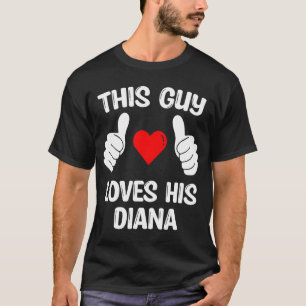 Camiseta Esta Cara Ama O Namorados Da Esposa Diana Namorada